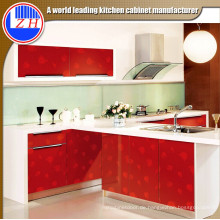 Kundenspezifische Hochglanz-Küchentür für Zuhause Küchenmöbel (ZHUV)